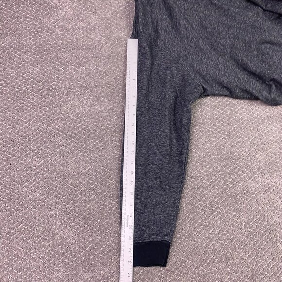 Batman Hoodie Men's 2XL Fits like an XL Full Zip Fleece Lined Gray DC Comics - Picture 8 of 9